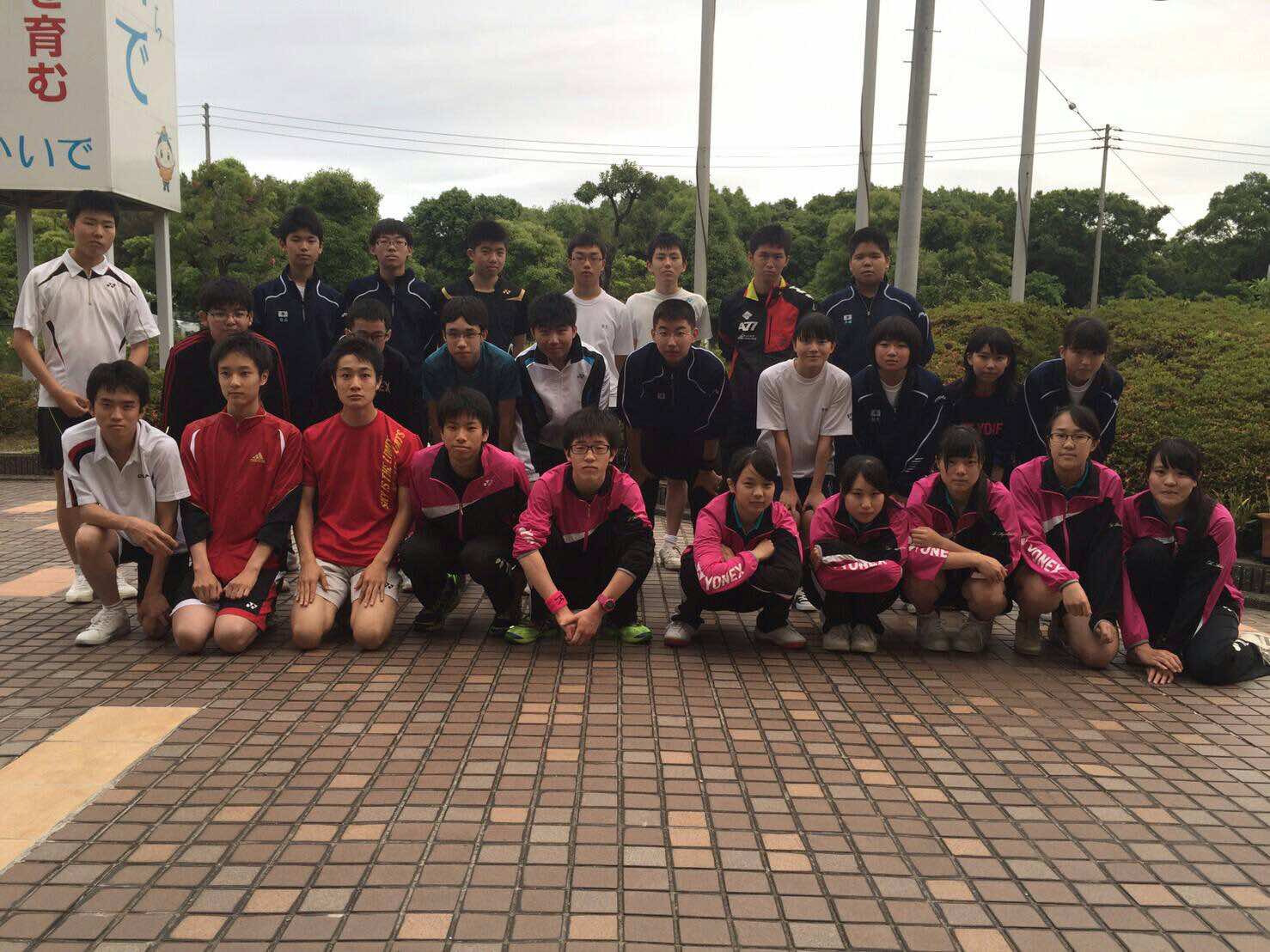 2016/06/09　高校総体(バドミントン)