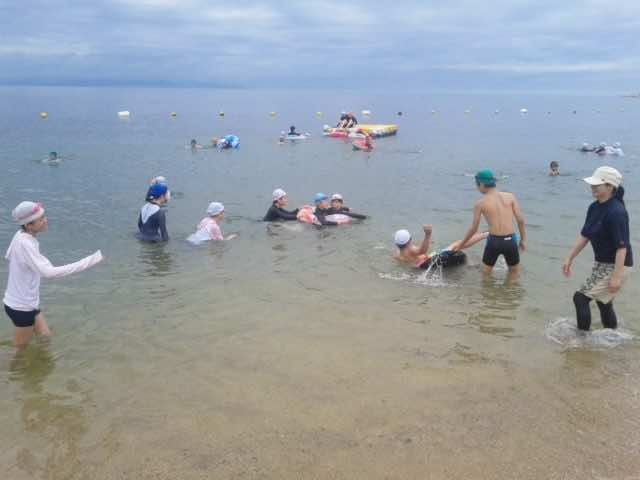 2016/07/14　中学生臨海学習・野口先生研究授業