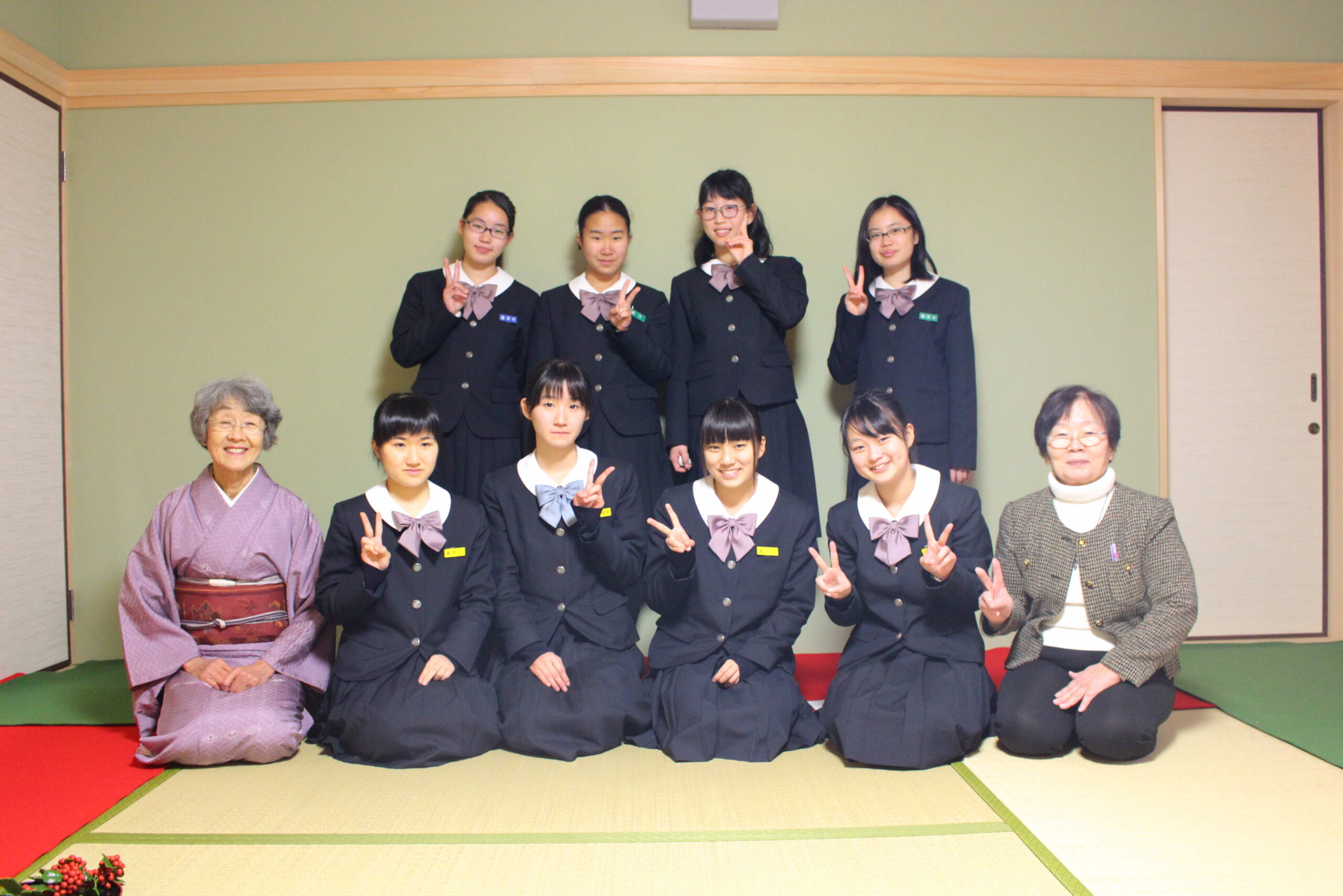 2017/01/11　朝礼・師走茶会