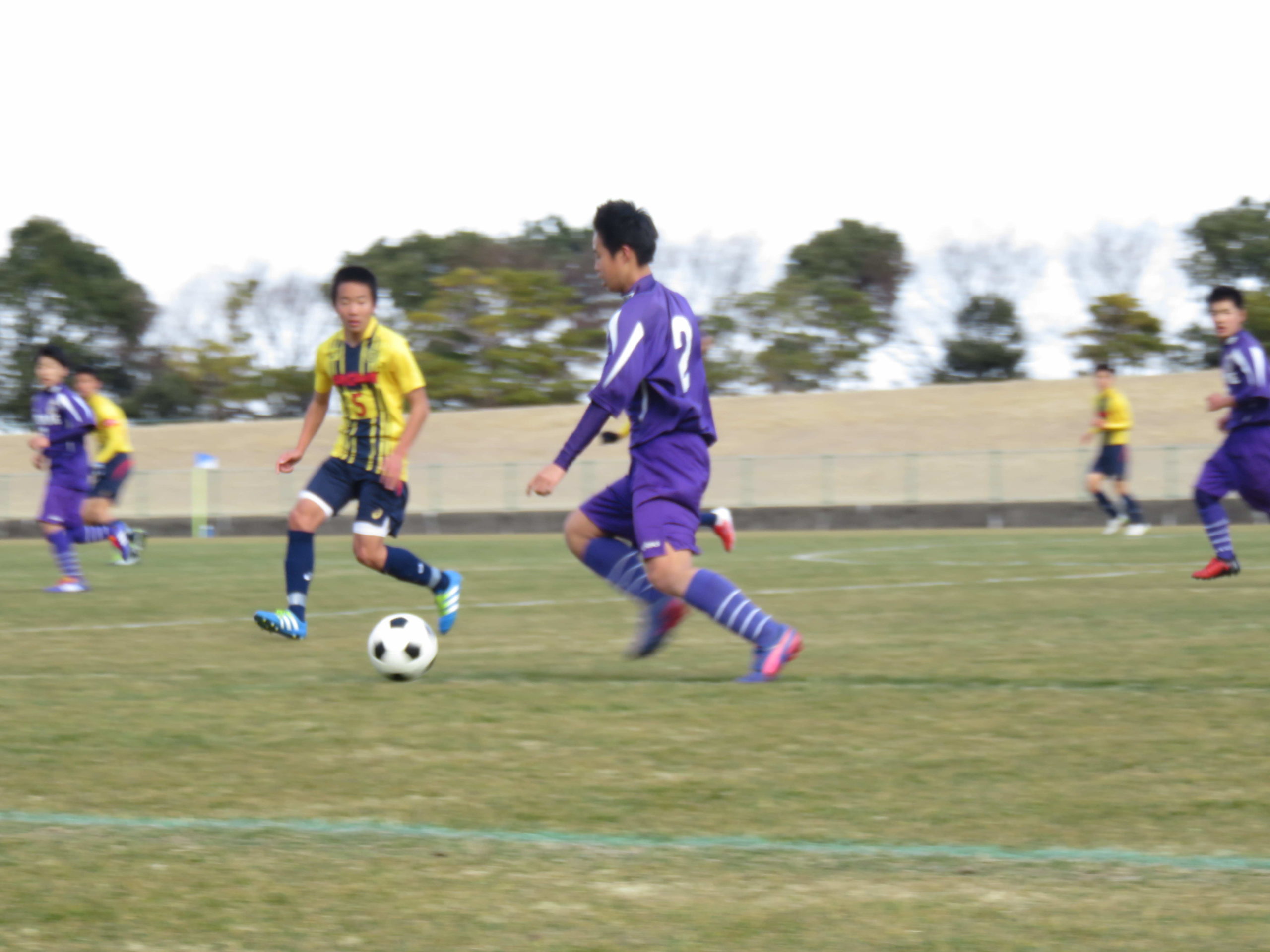 2017/02/21　サッカー部セカンドチーム 2部リーグ昇格