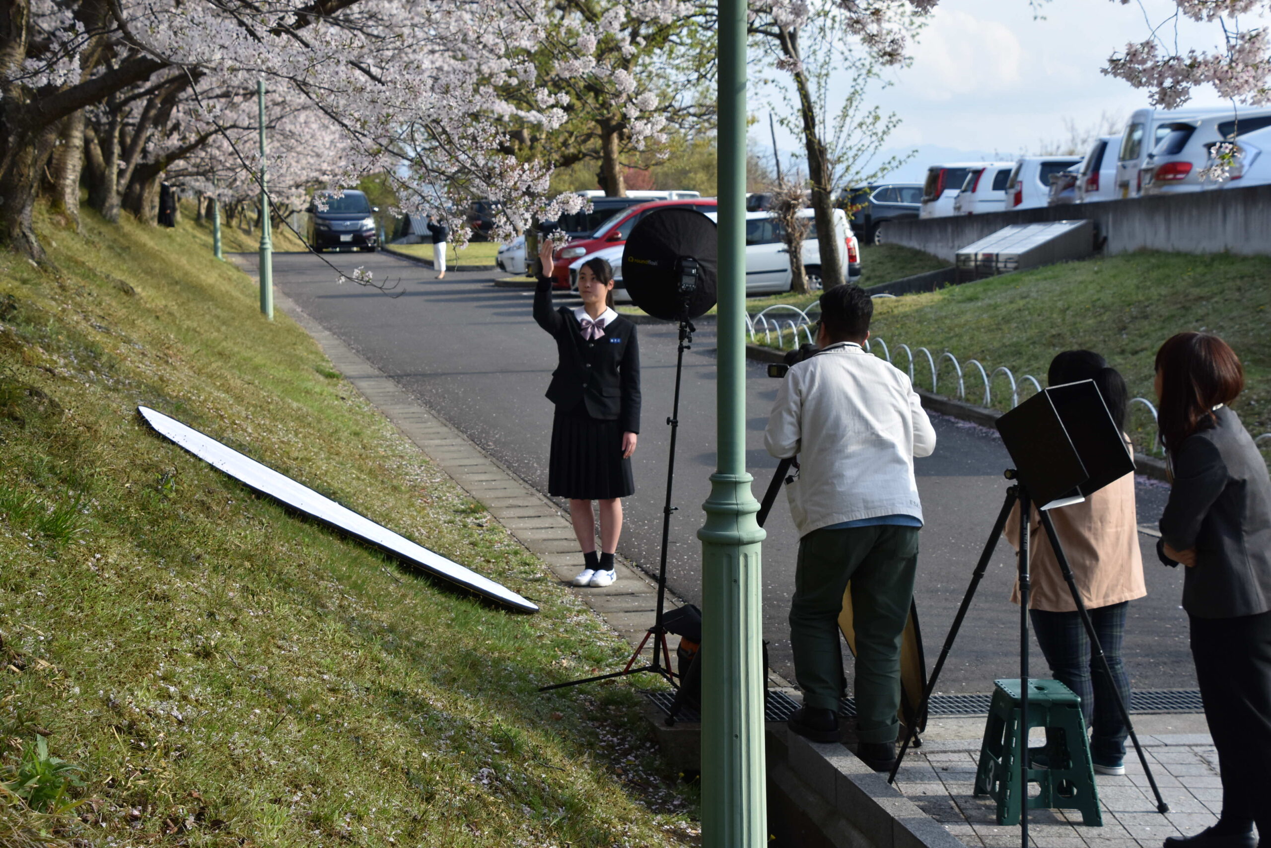 2017/04/14　学校案内写真撮影・植生調査