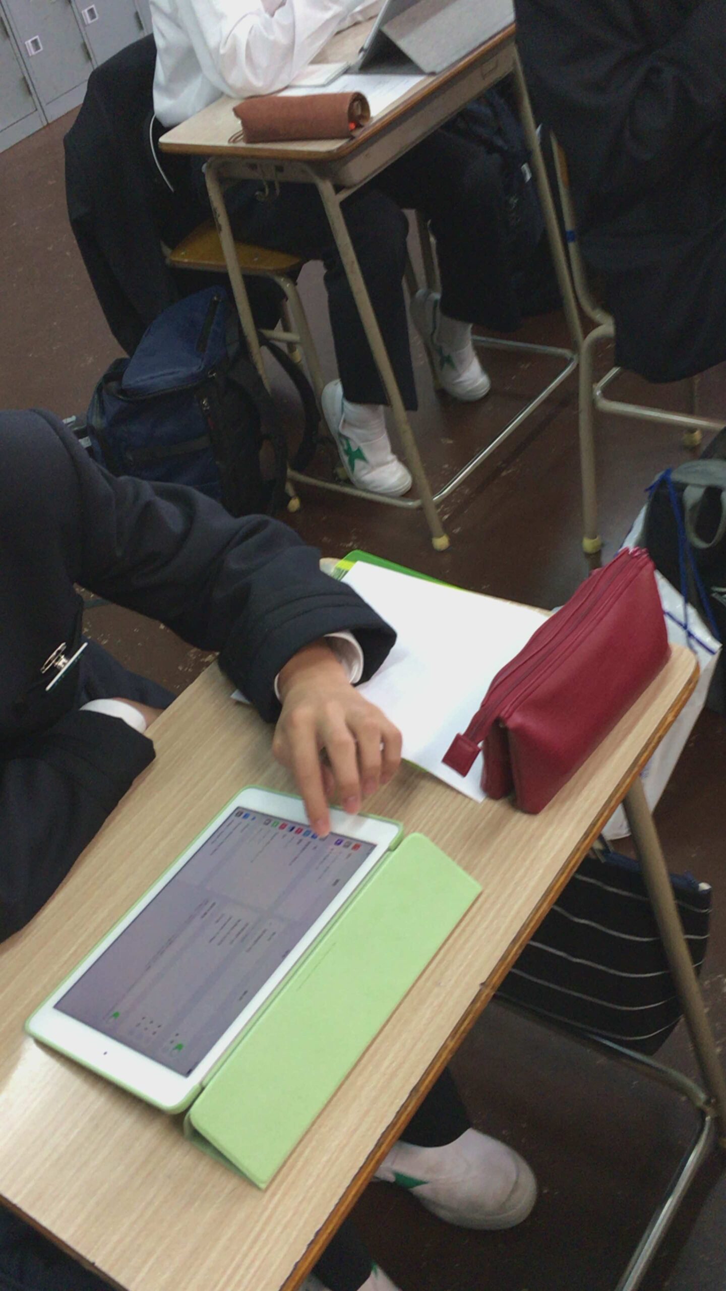 2017/04/20　タブレット授業開始