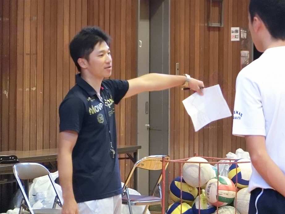 2017/09/08　教育実習生の授業