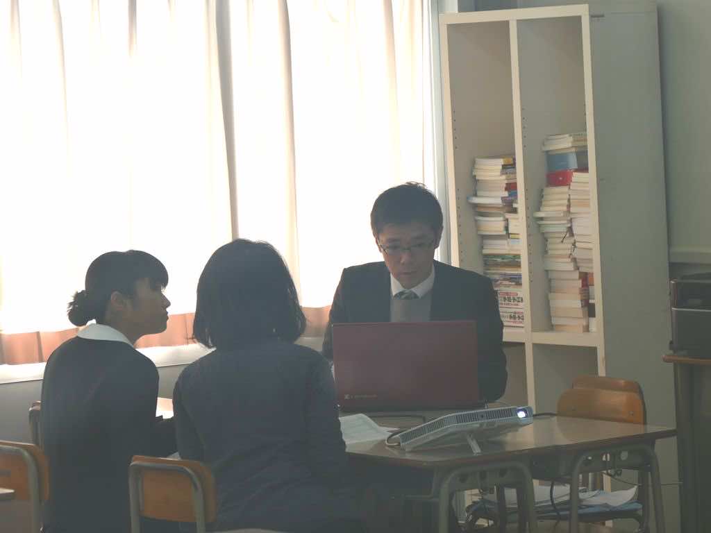2018/01/20　高3 三者懇談