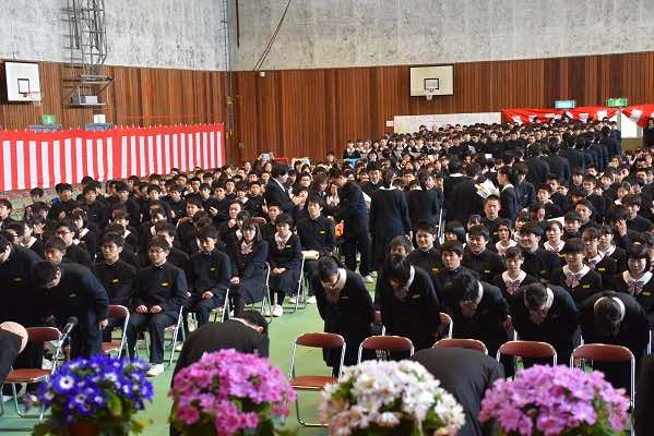 2018/03/01　卒業式