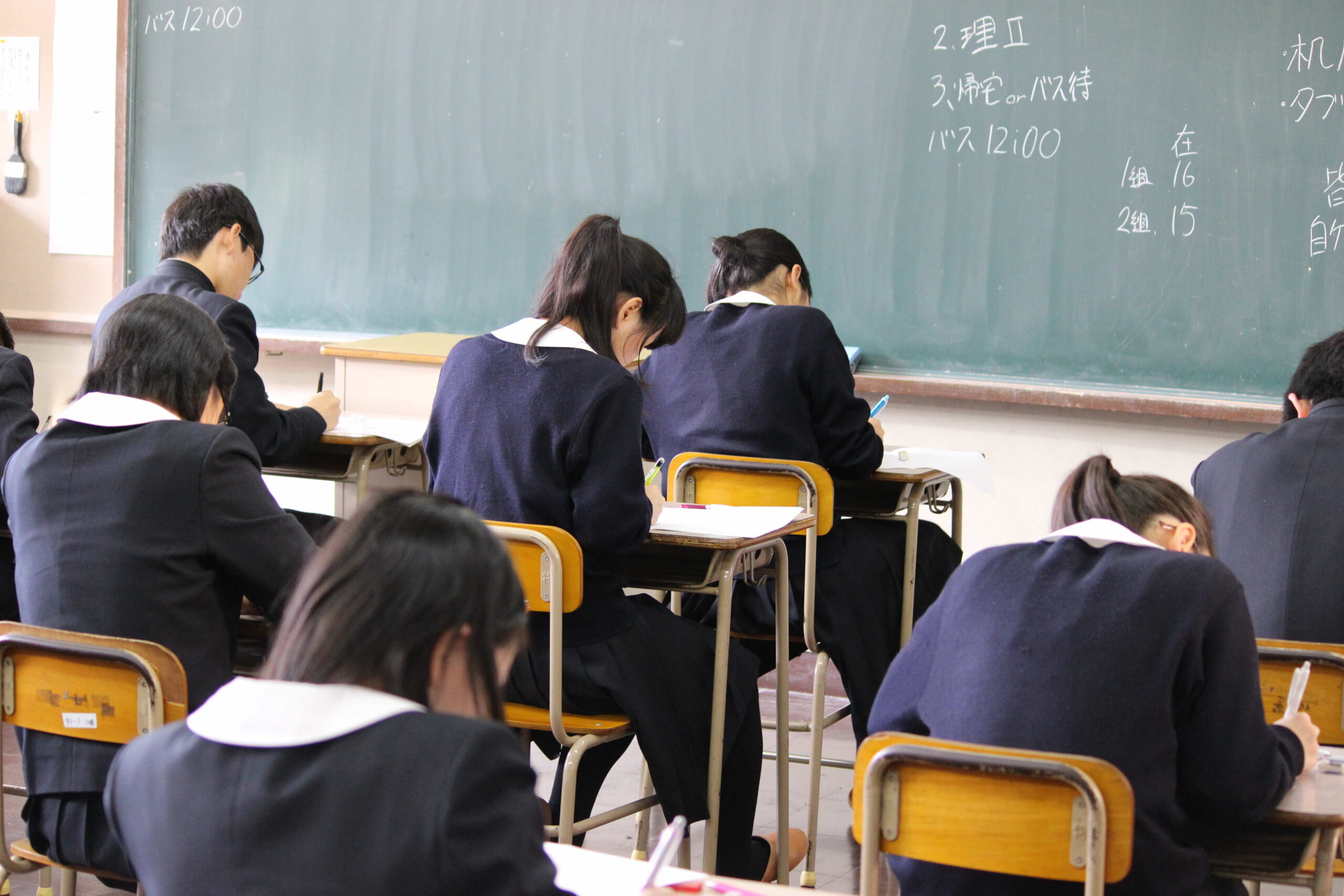 2018/03/02　学年末テスト