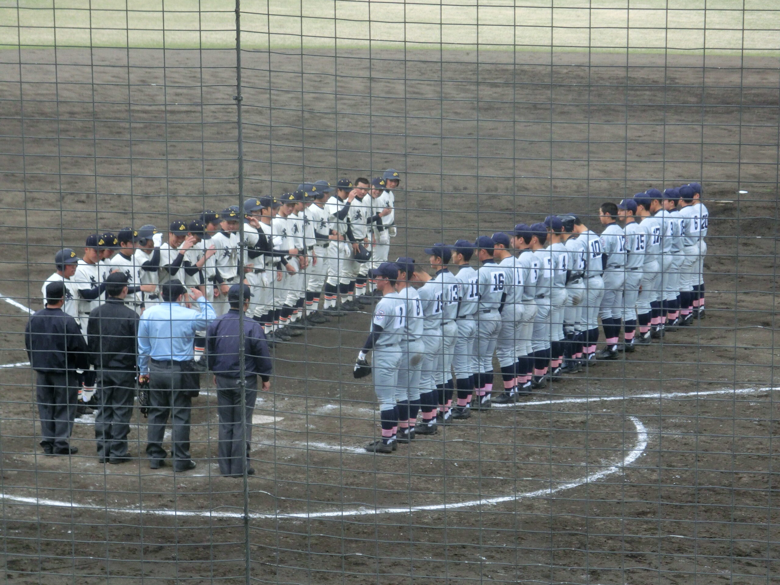 2018/04/10  中・高野球部試合結果