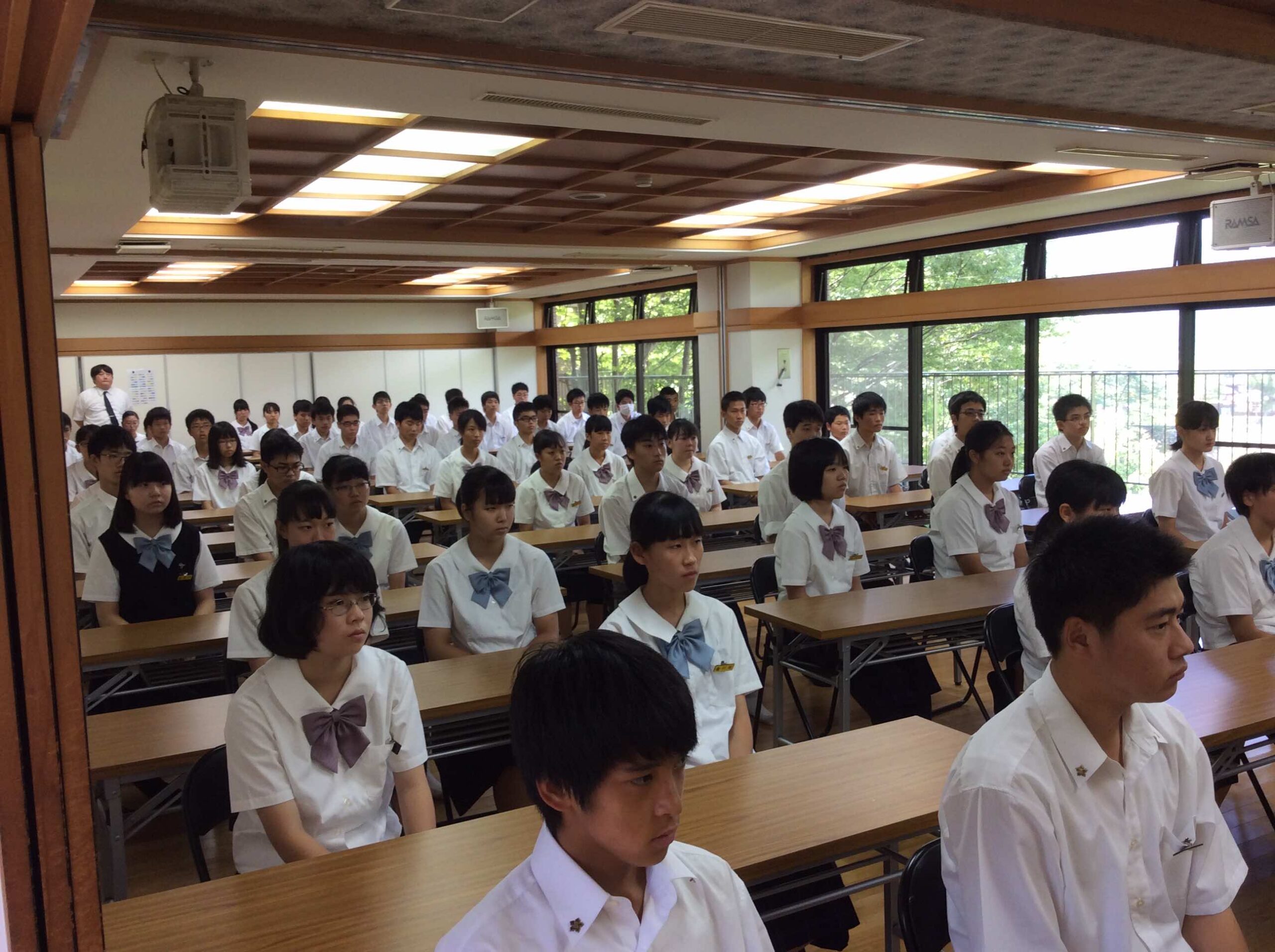 2018/08/06　高校1年勉強合宿