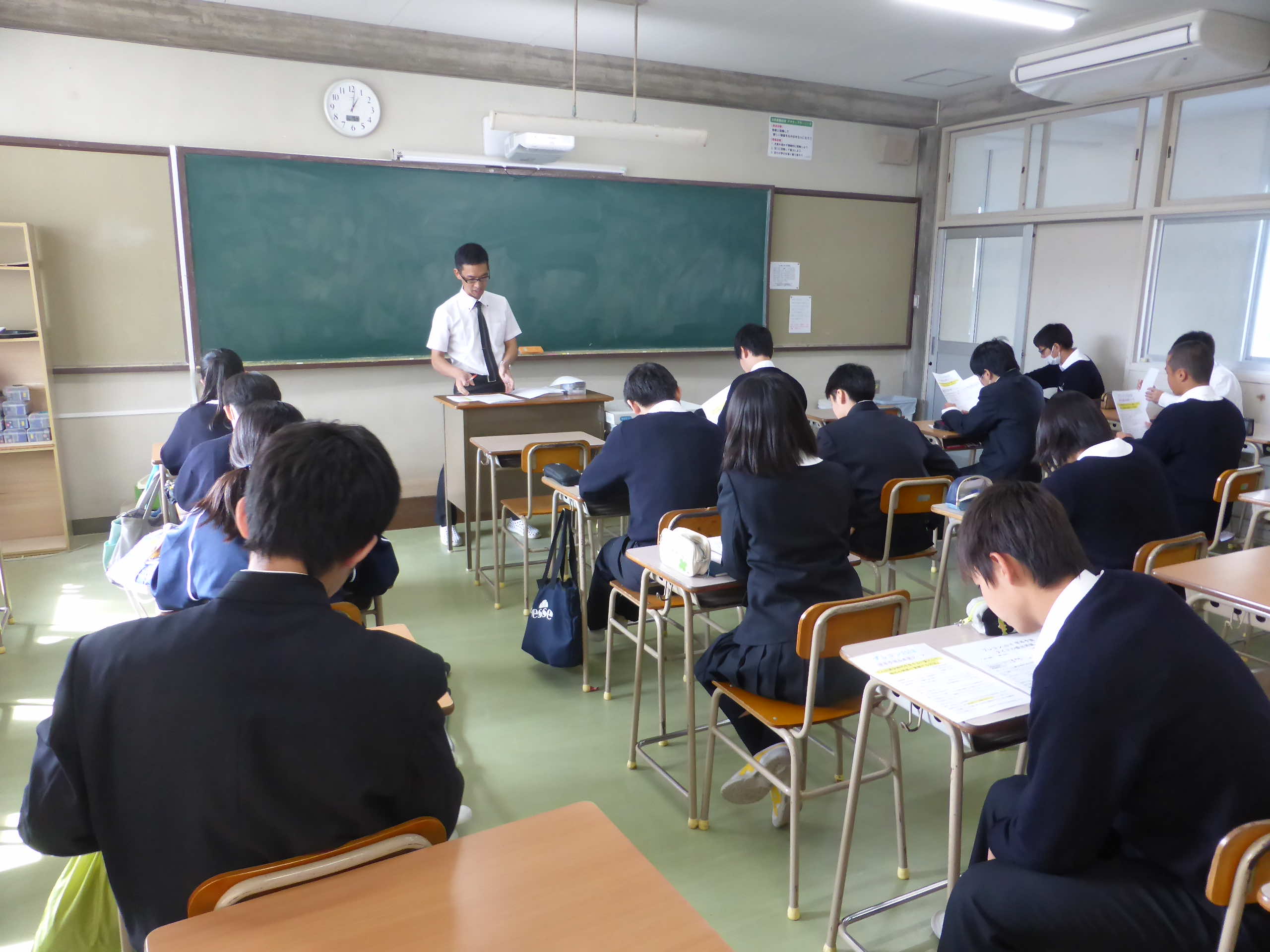 2018/11/09　ﾌﾟﾚｺﾝ予選周知会・香川県高校英語ｽﾋﾟｰﾁｺﾝﾃｽﾄ