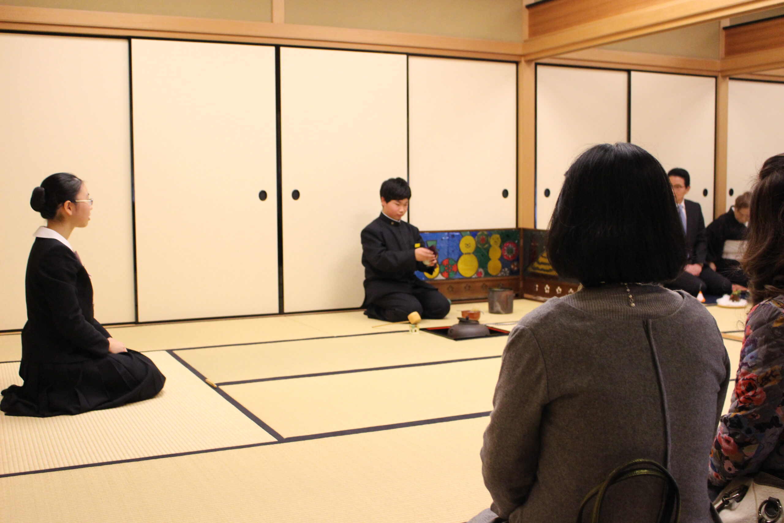 2020/01/23　大西・アオイ高校茶会