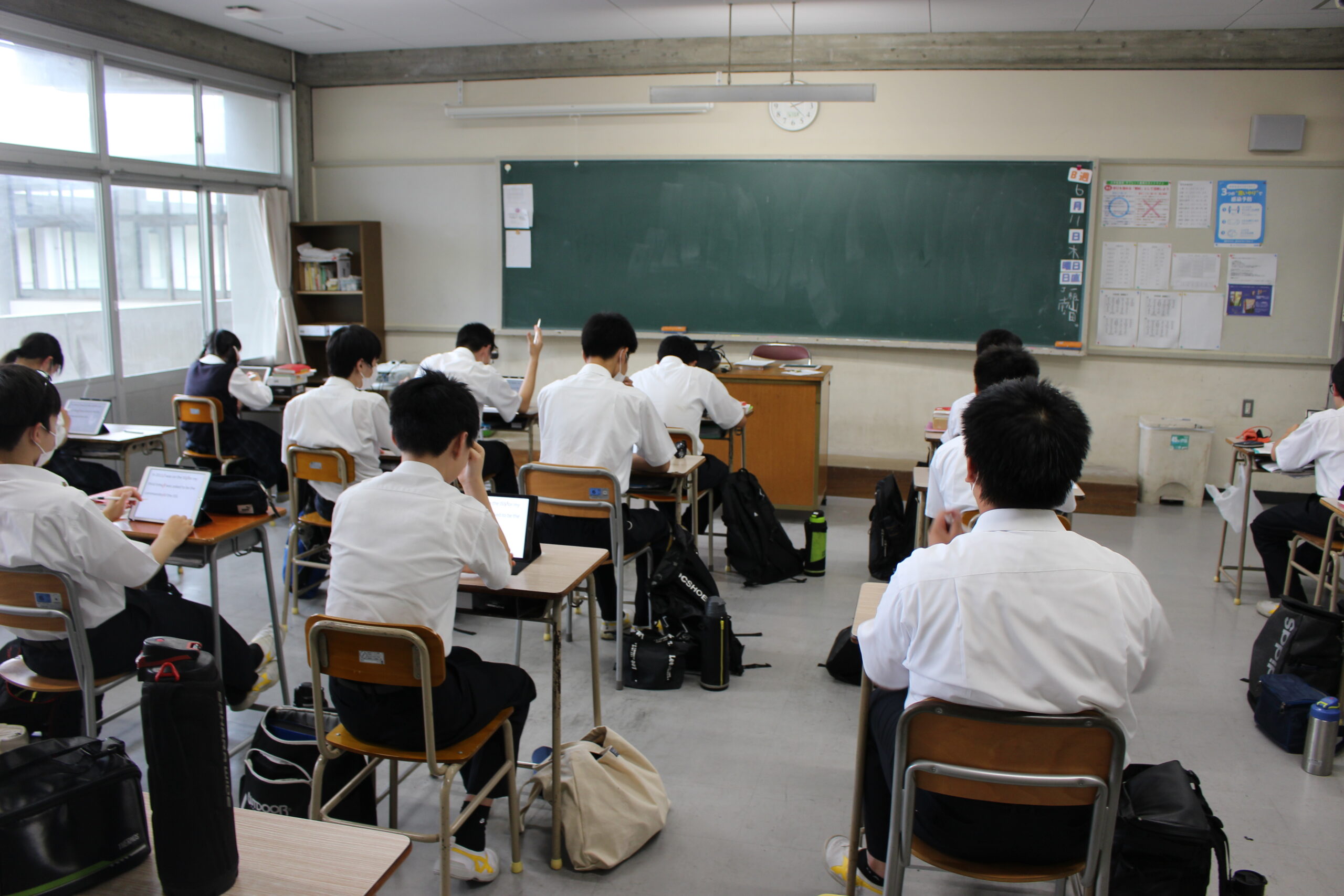 2020/06/11　学校再開・中学オープンスクールについて