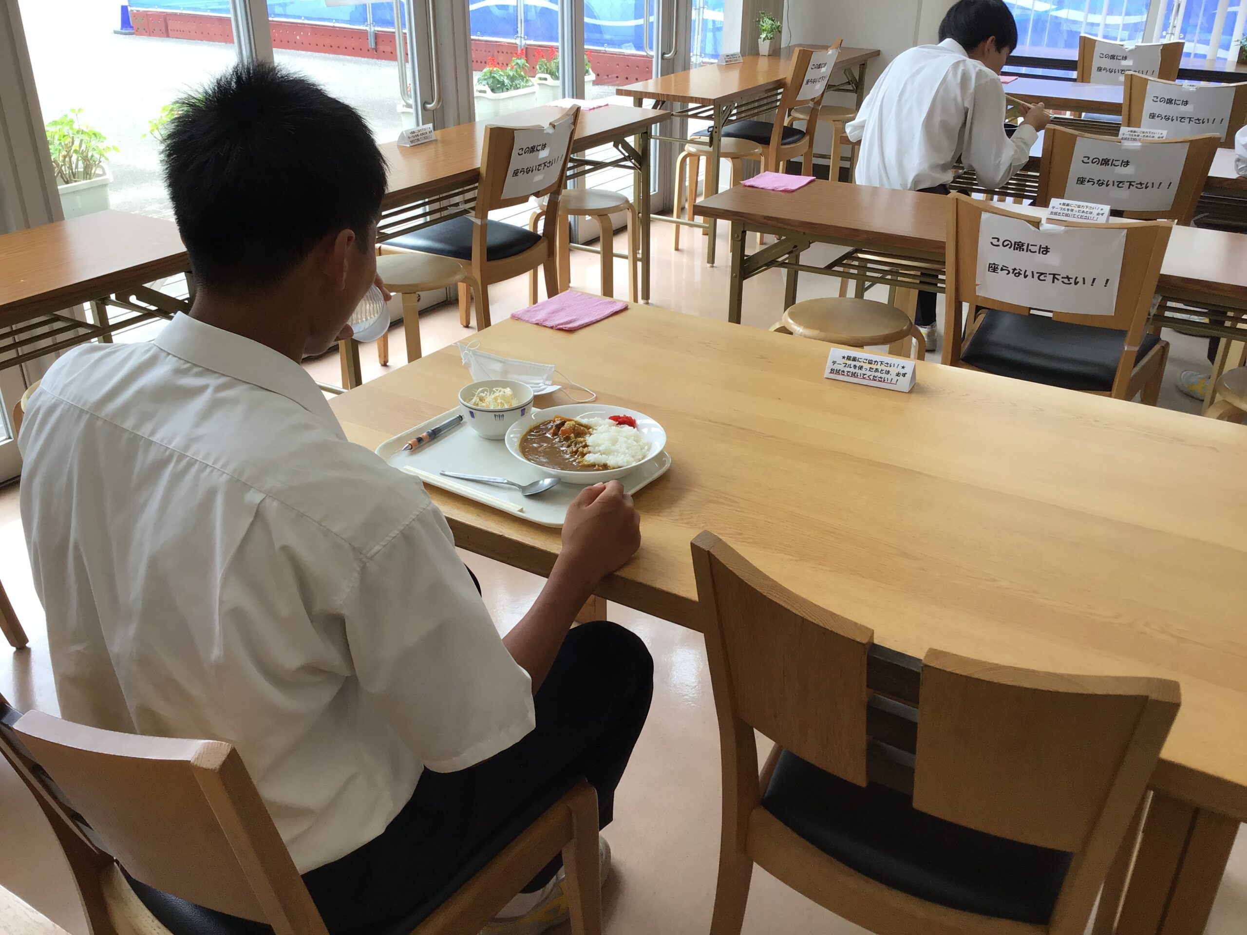 2020/08/03　食堂の様子