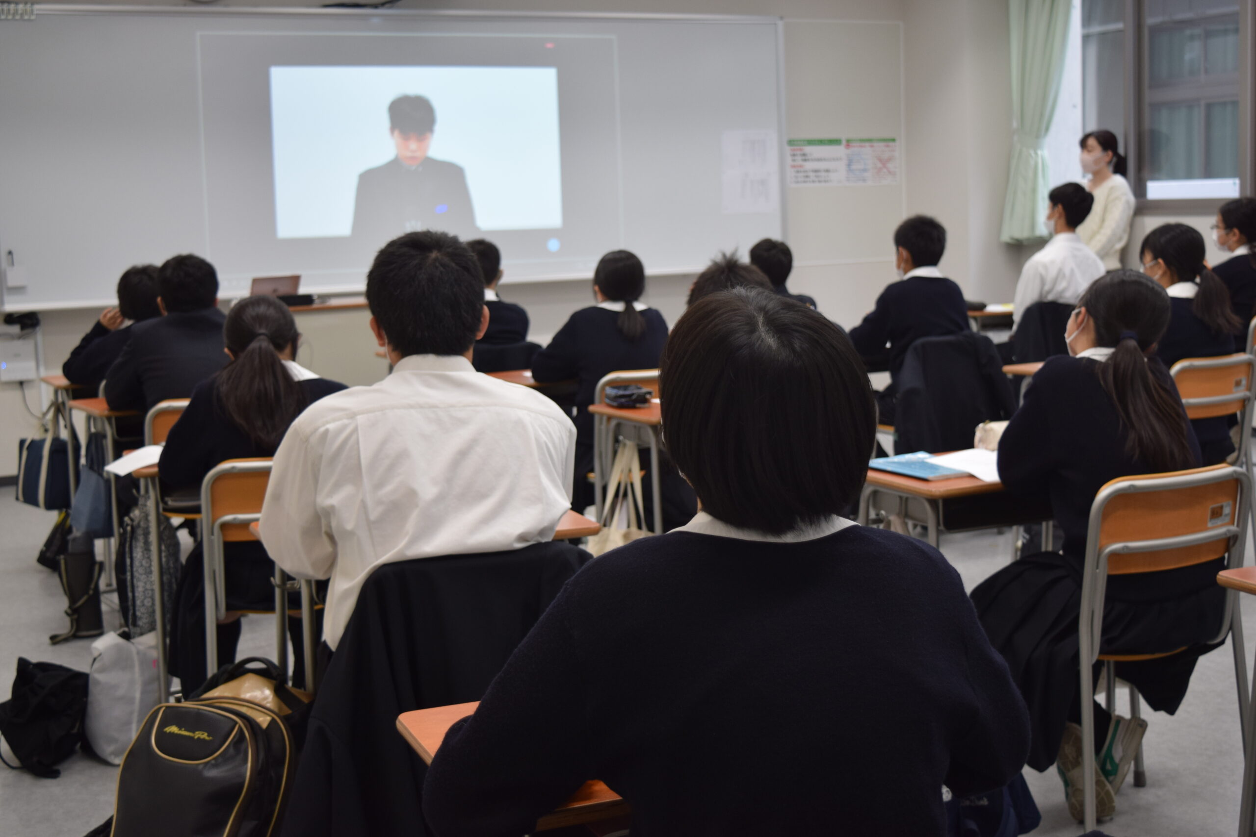 2020/12/09　放送朝礼　morning speech　後期生徒総会