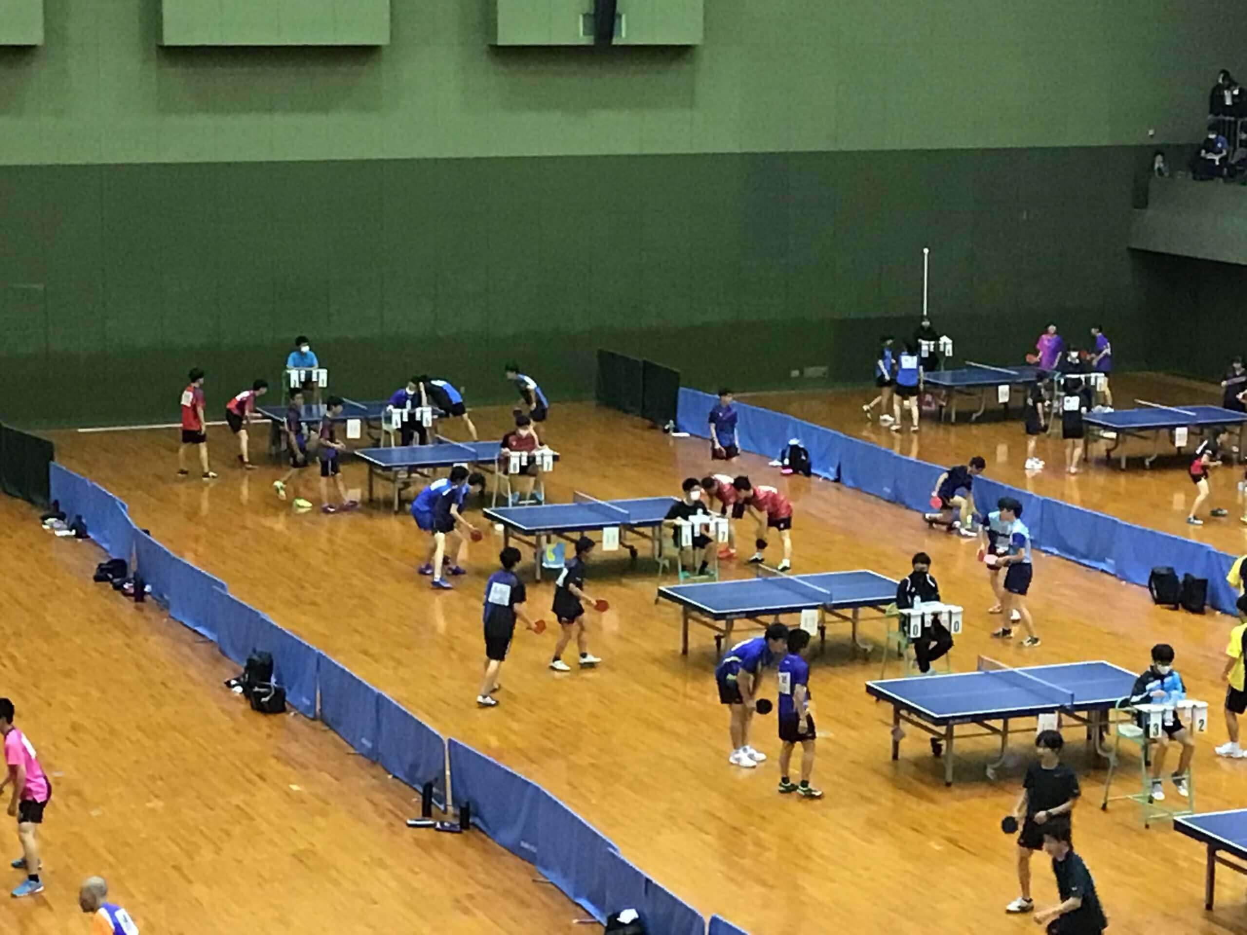 2021/06/11　’21県高校総体卓球部活動状況