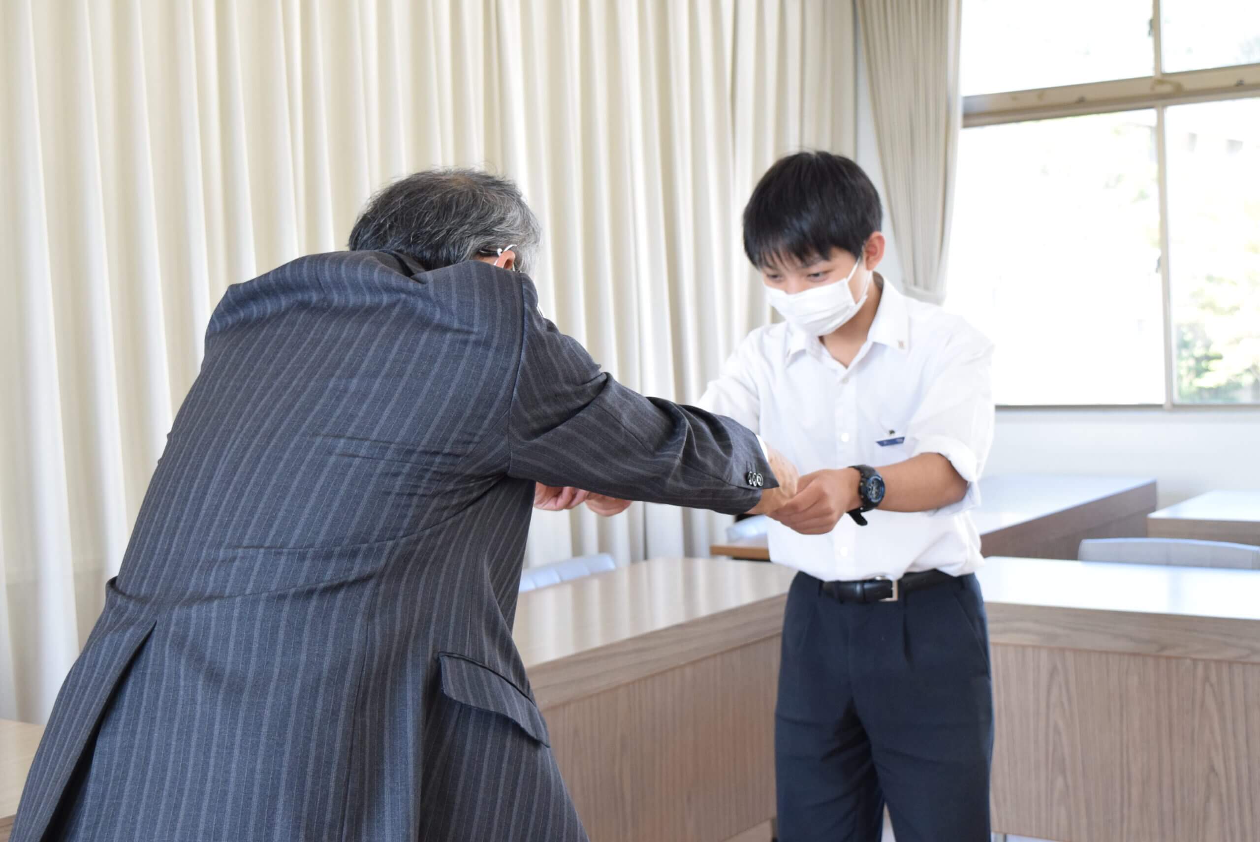 2021/10/06 放送朝礼　morning speech　表彰