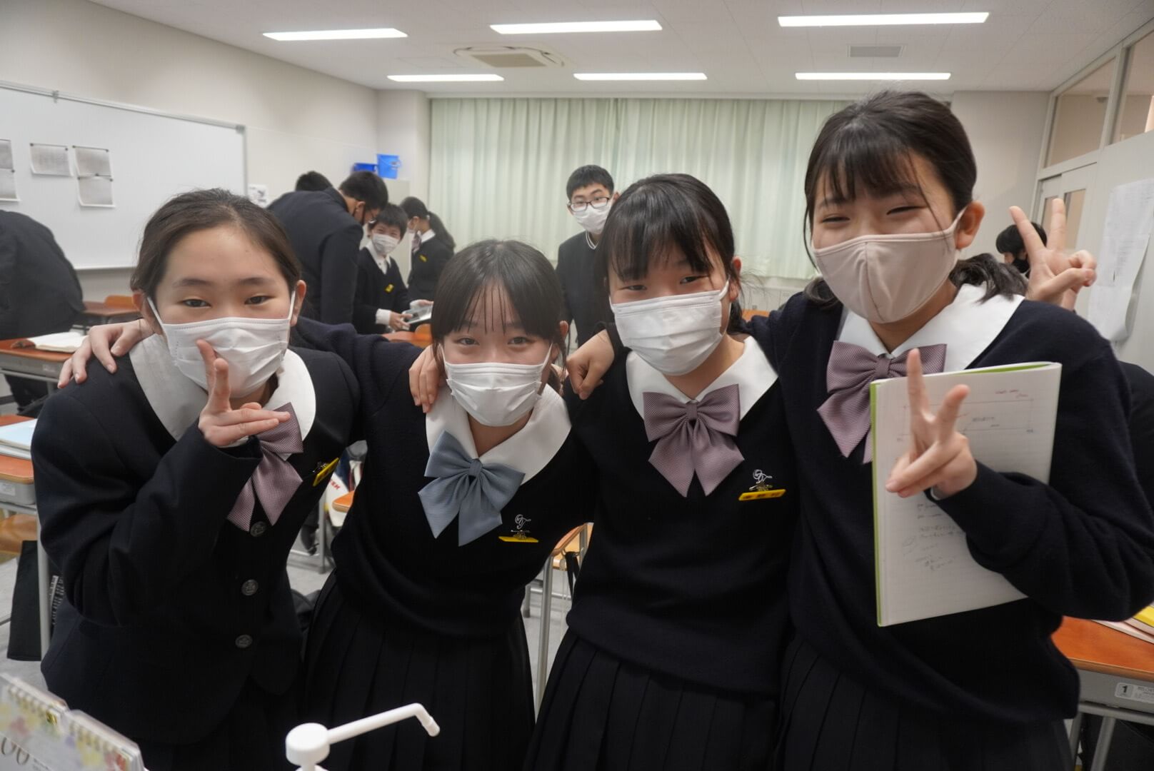 2021/11/26　テスト前最終授業終了！　☆中学前期一般入試受付中！12/2まで！☆