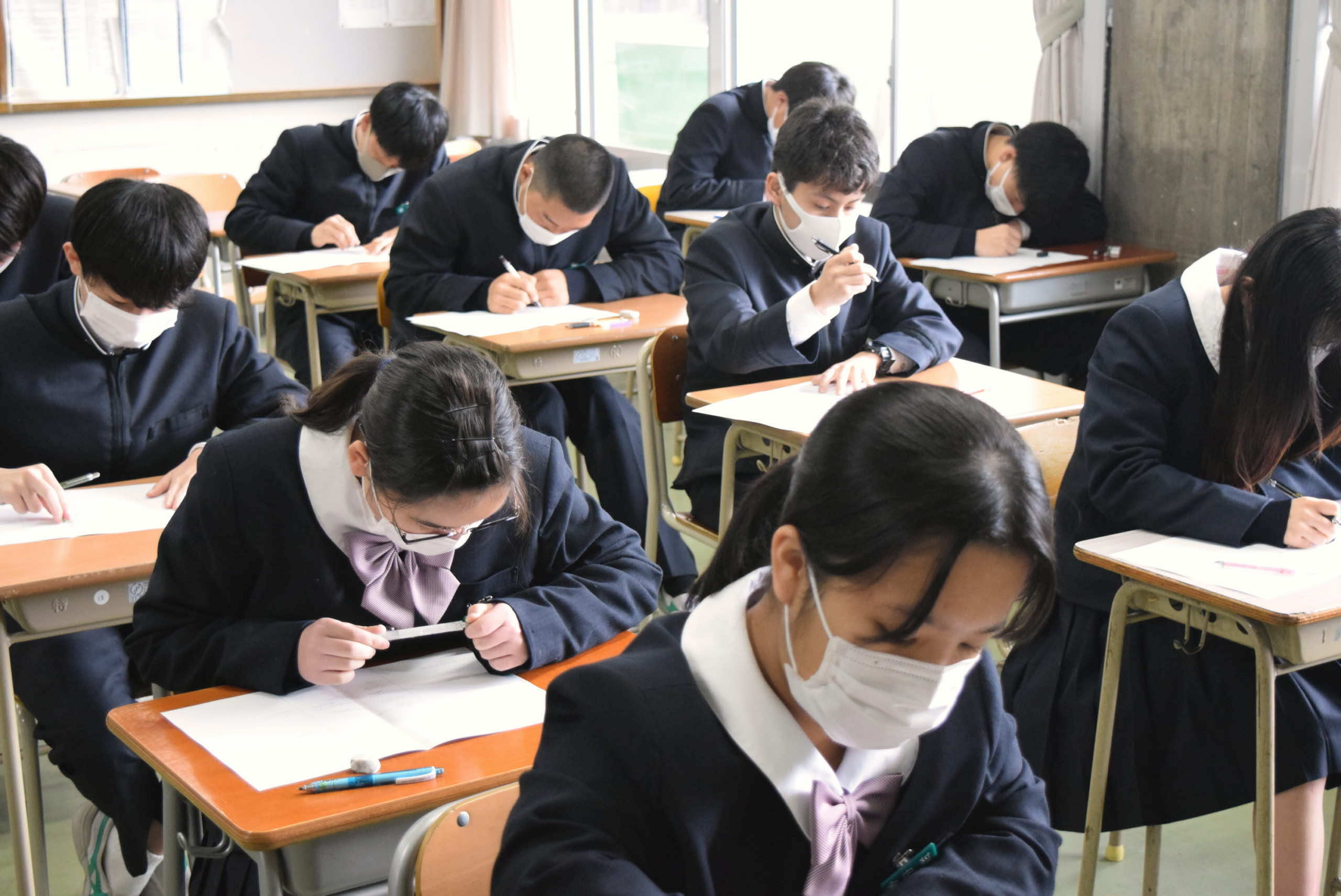 2022/03/02  今年度最後のテストです