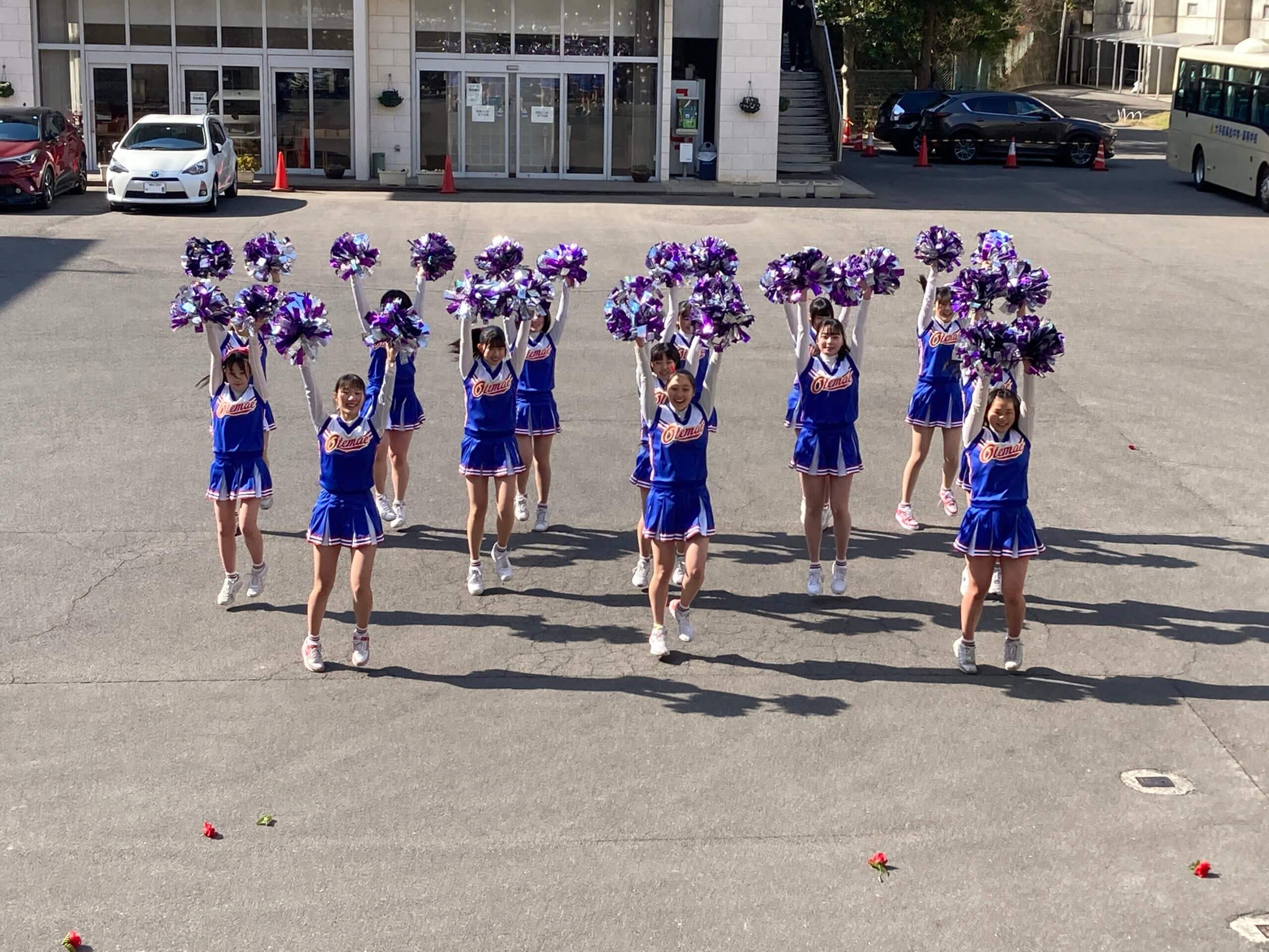 2023/02/09　★チア部中庭コンサート★