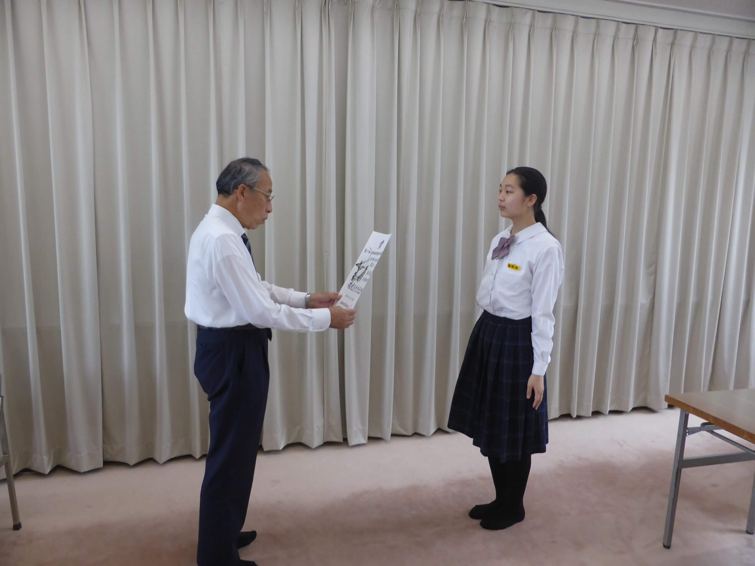 2023/06/23　総体表彰（中学・高校）