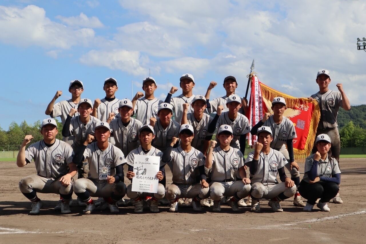 2023/07/19　祝優勝（中学野球）