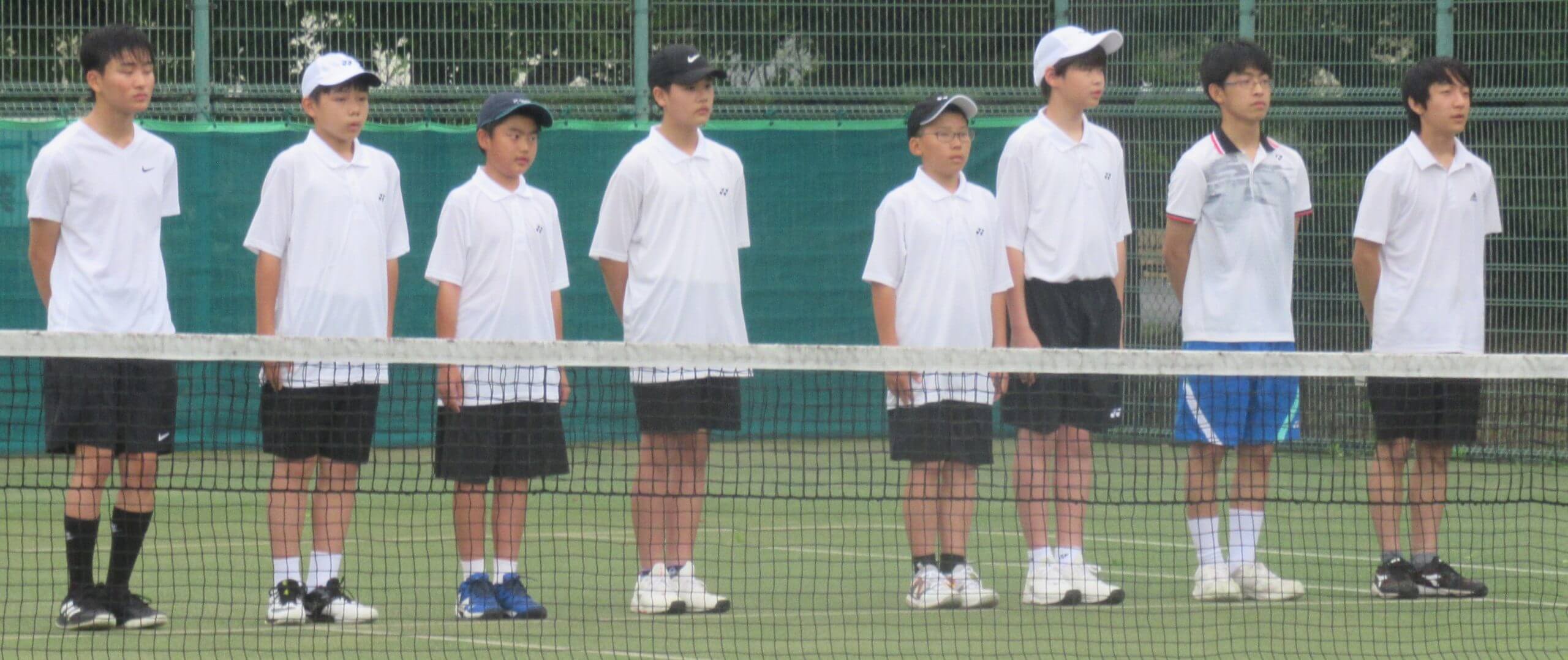 2023/07/18  テニス部中学総体出場