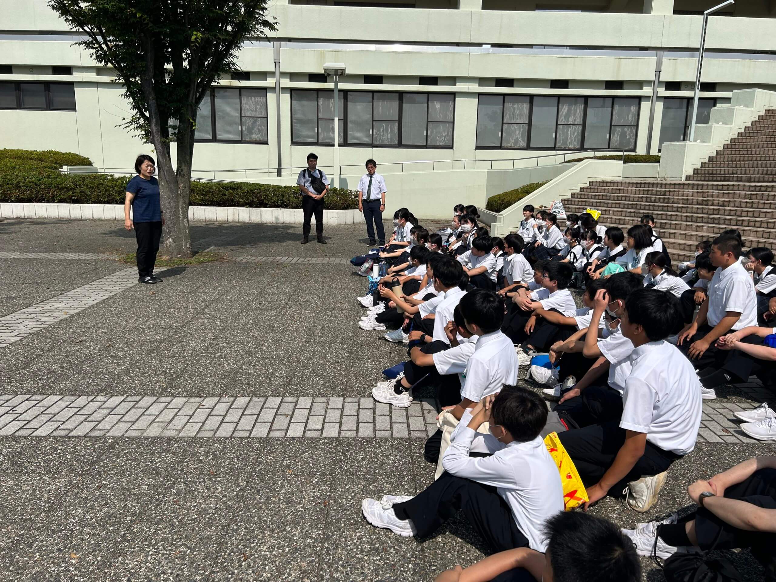 2023/07/07　中学1年生水泳実習