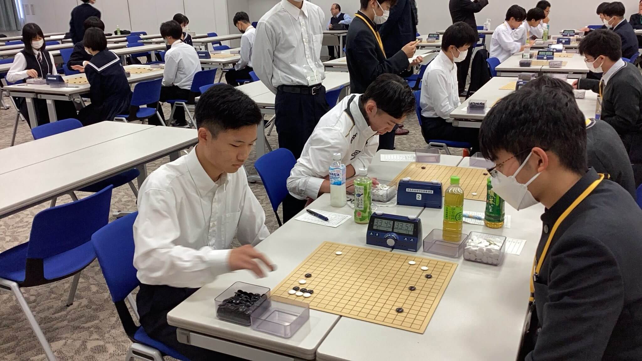 2024/1/8　囲碁部　四国地区高校囲碁大会