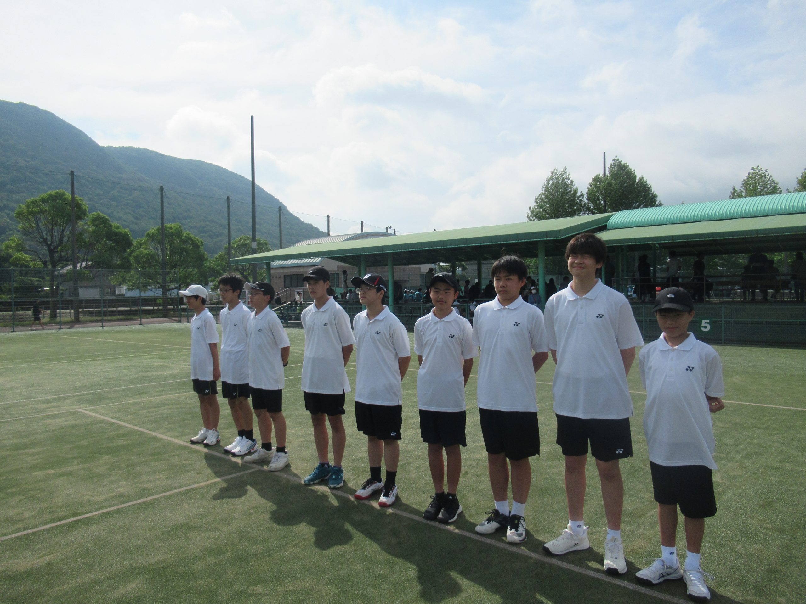 中学総体テニス競技