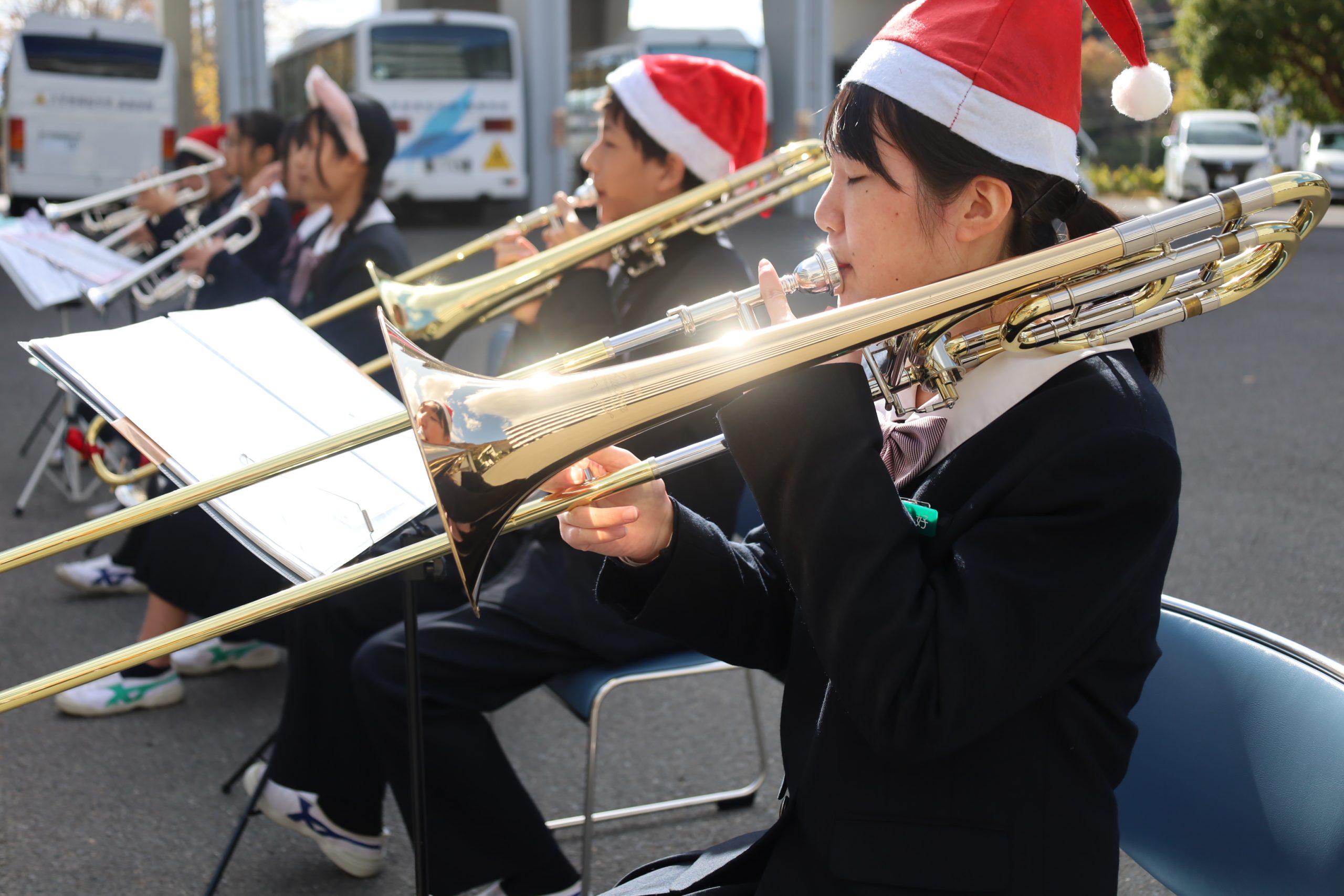 【吹奏楽部】クリスマスコンサート