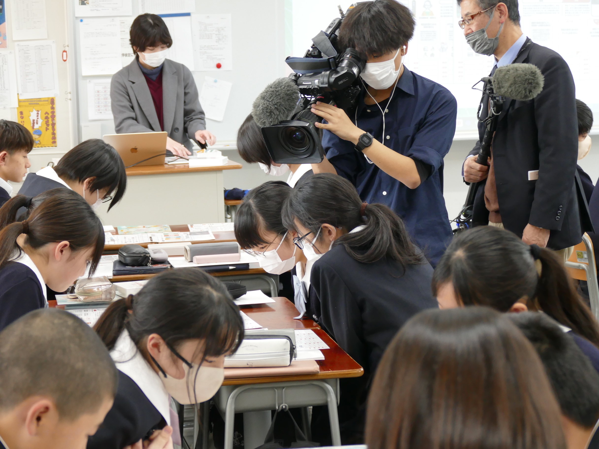 中２キャリア教育出前授業