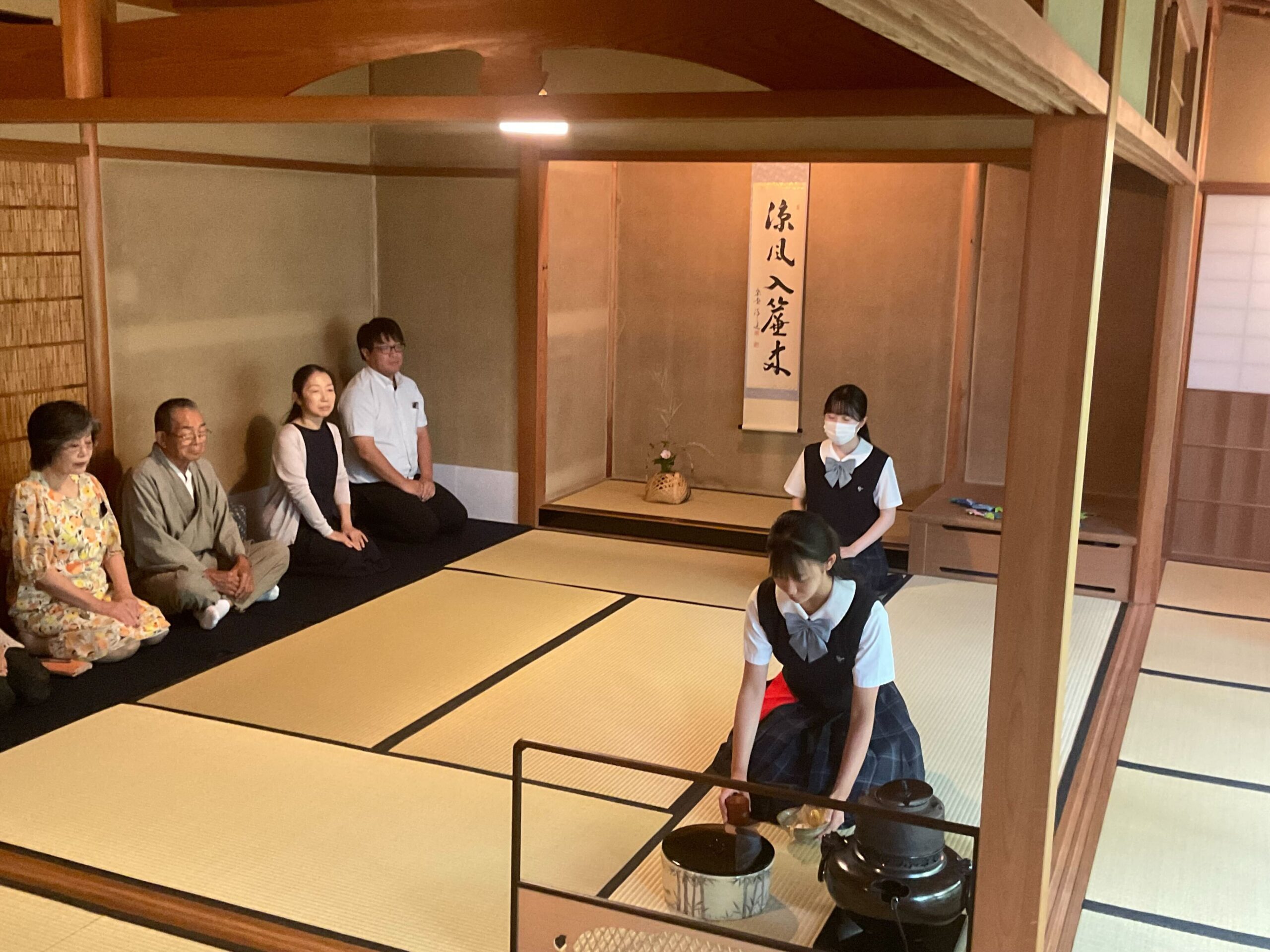 茶室 de 若人茶会