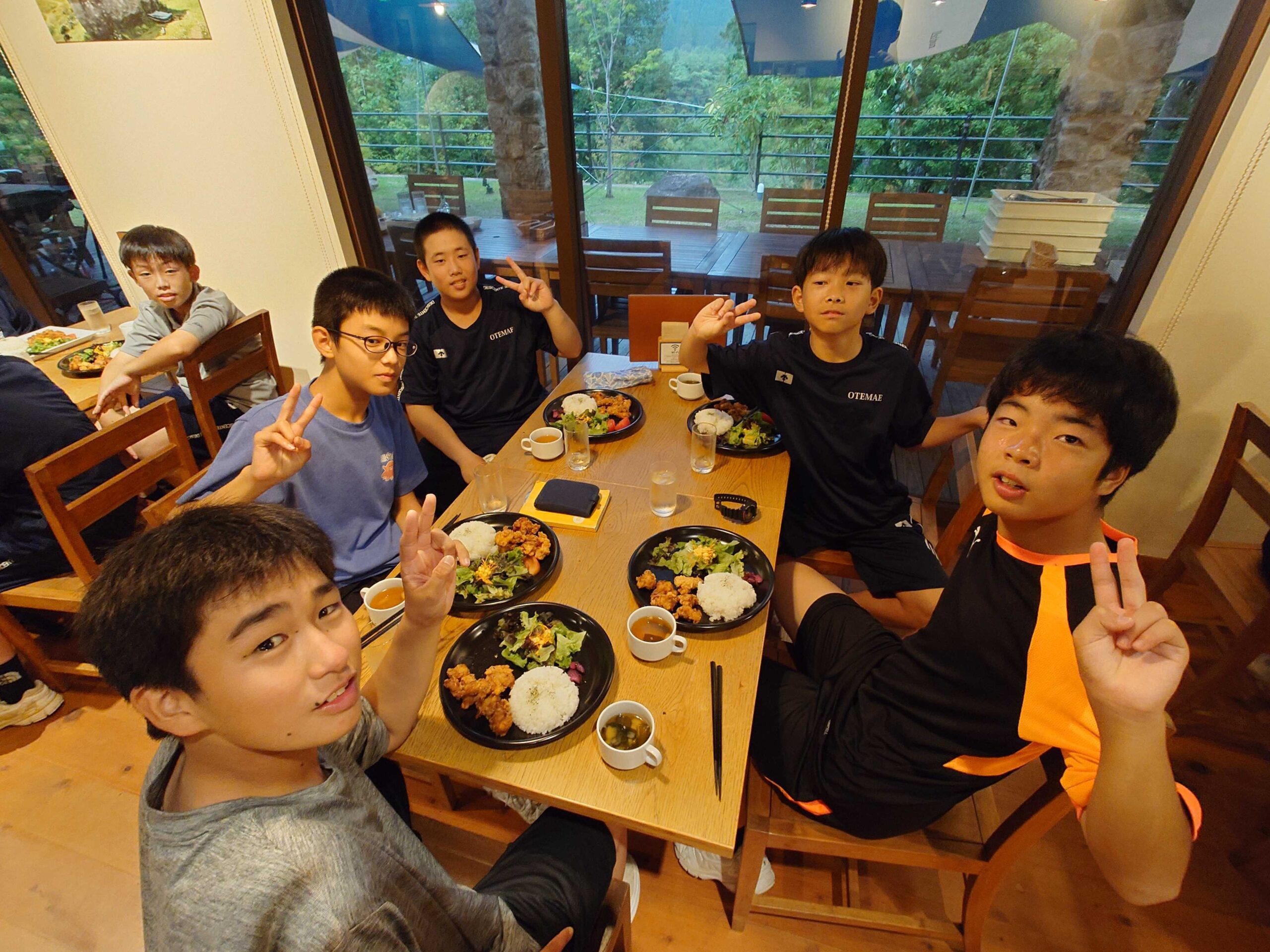 中1宿泊学習レポート：1日目 モンベルアウトドアヴィレッジ本山に到着！