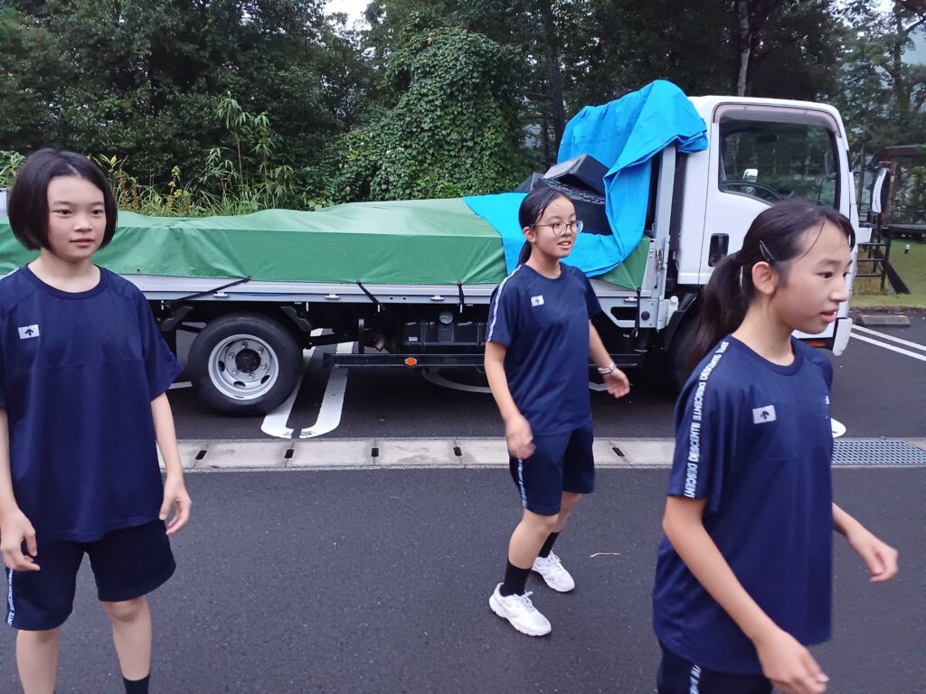 中学1年生 宿泊学習レポート：2日目 モンベルアウトドアヴィレッジ本山