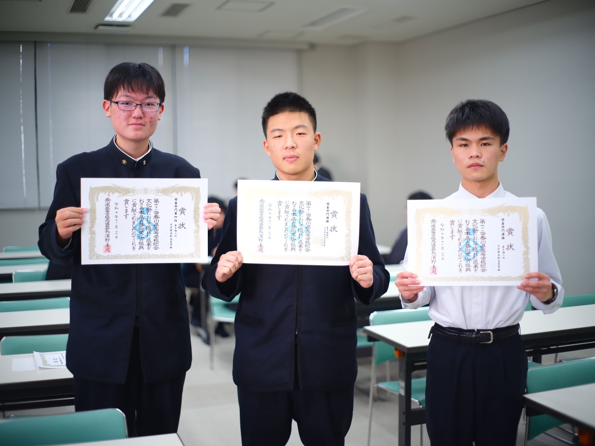 【囲碁部】県大会優勝